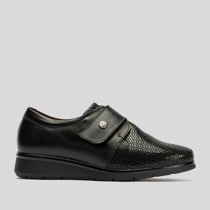 ZAPATO VELCRO LICRA IMPERMEABLE 1/2 CÑ