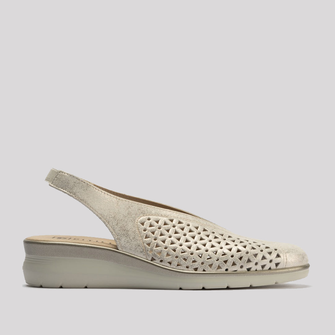 ZAPATO DESCALZO TROQUELADO 1/2 CÑ