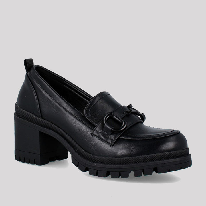 MOCASIN  ESTRIBO TACÓN