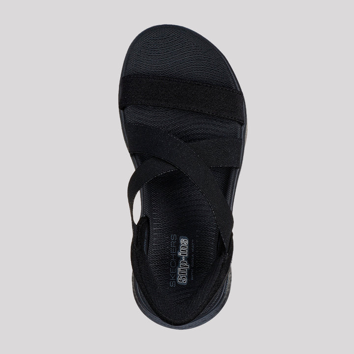 SLIP-INS: GO WALK FLEX SANDAL - GLIMMER