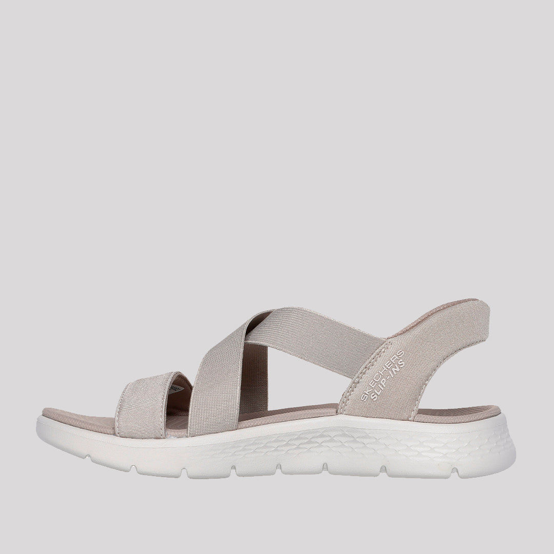 SLIP-INS: GO WALK FLEX SANDAL - GLIMMER