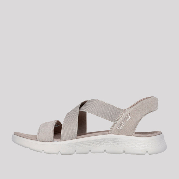 SLIP-INS: GO WALK FLEX SANDAL - GLIMMER