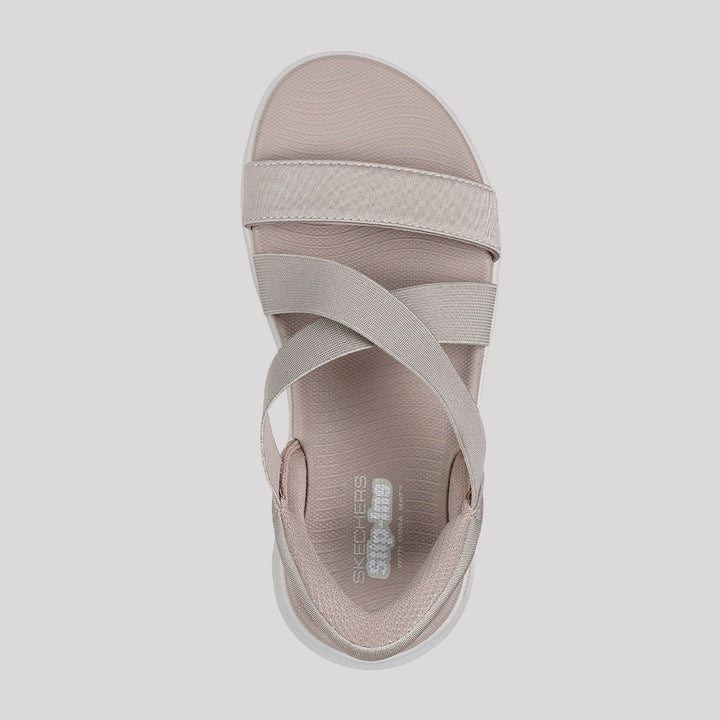 SLIP-INS: GO WALK FLEX SANDAL - GLIMMER
