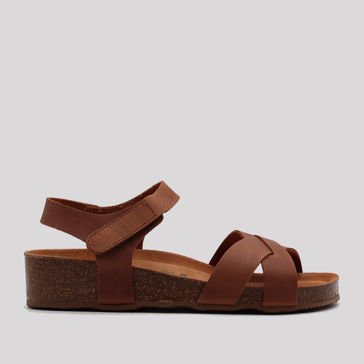 SANDALIA BIO VELCRO PIEL