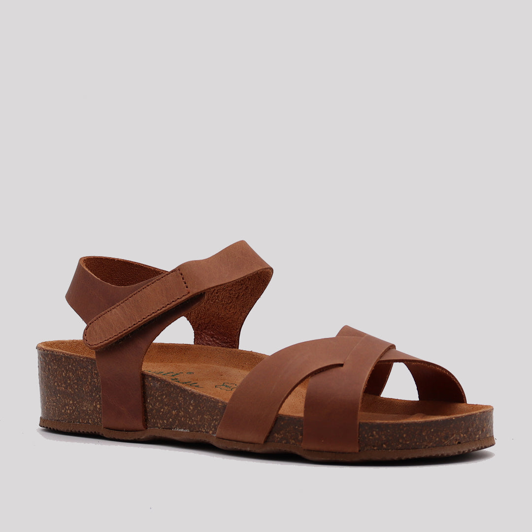 SANDALIA BIO VELCRO PIEL