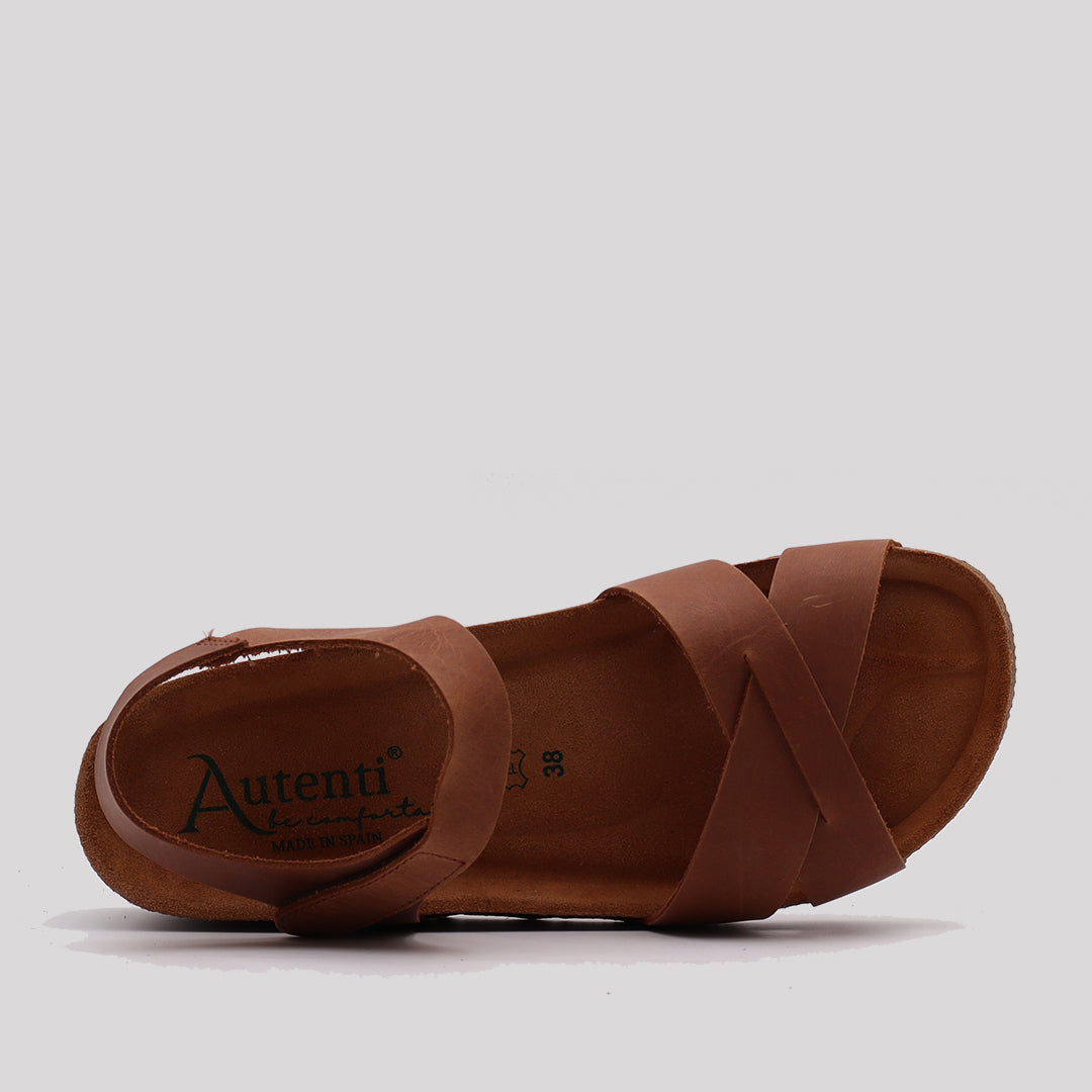 SANDALIA BIO VELCRO PIEL