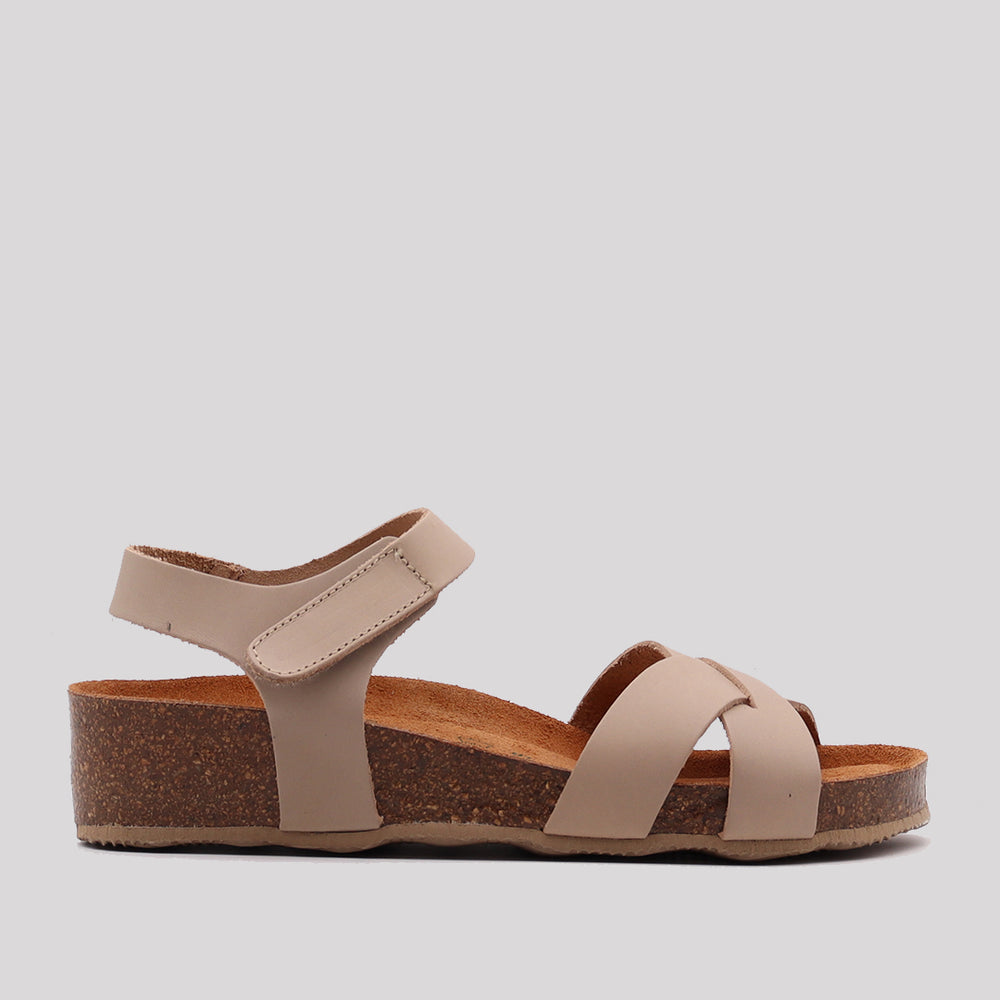 SANDALIA BIO VELCRO PIEL