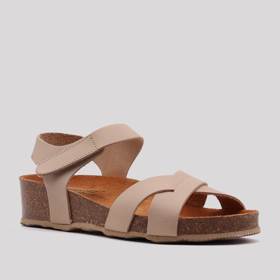 SANDALIA BIO VELCRO PIEL