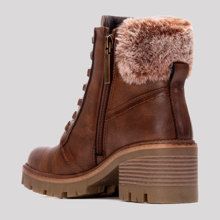 BOTÍN CORDÓN PUÑO PELO TACON