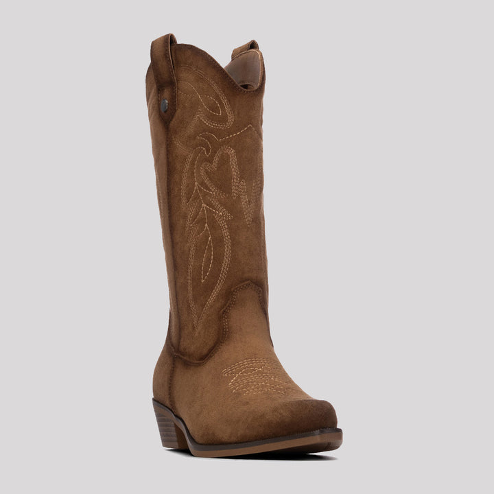 BOTA CAMPERA ANTE BORDADA