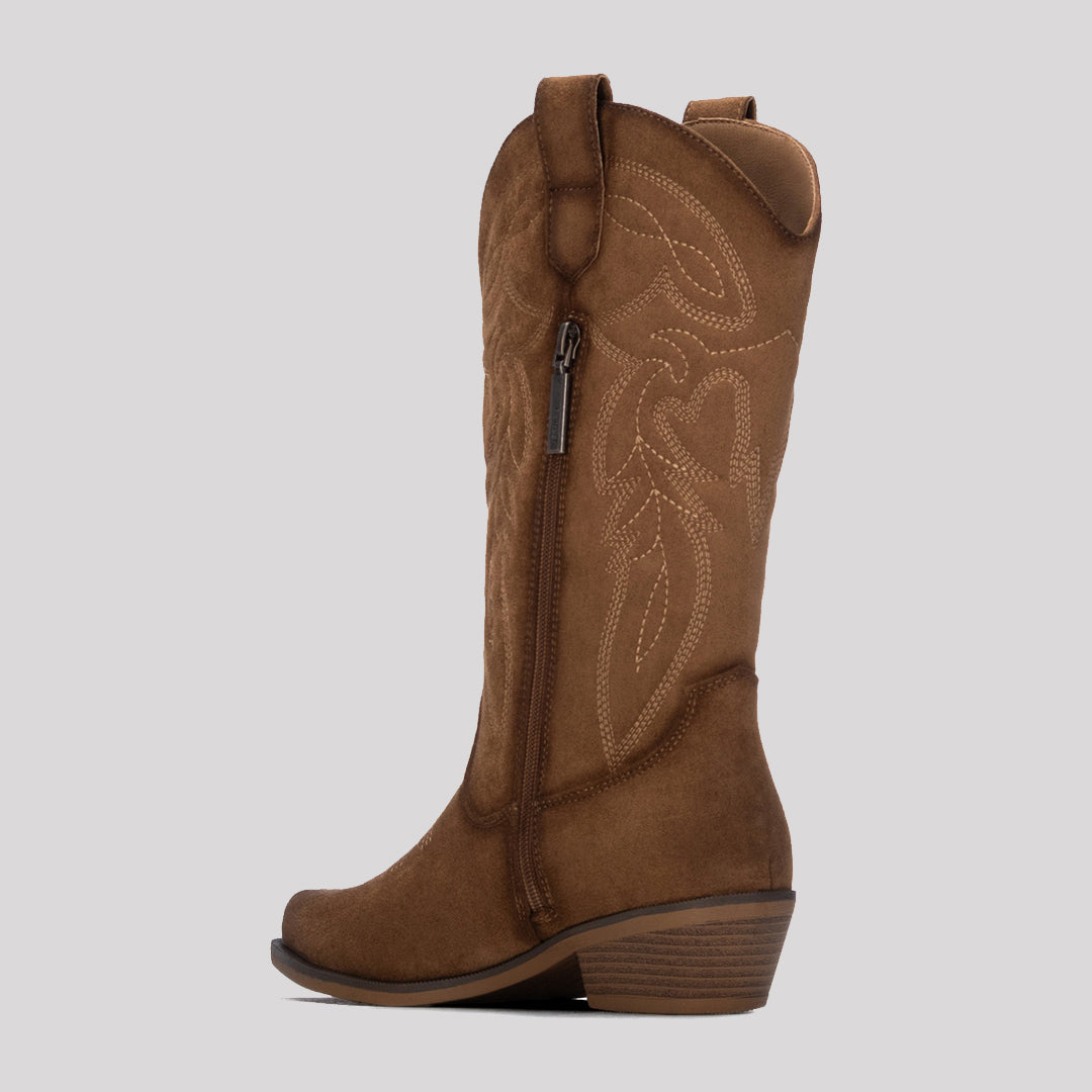 BOTA CAMPERA ANTE BORDADA