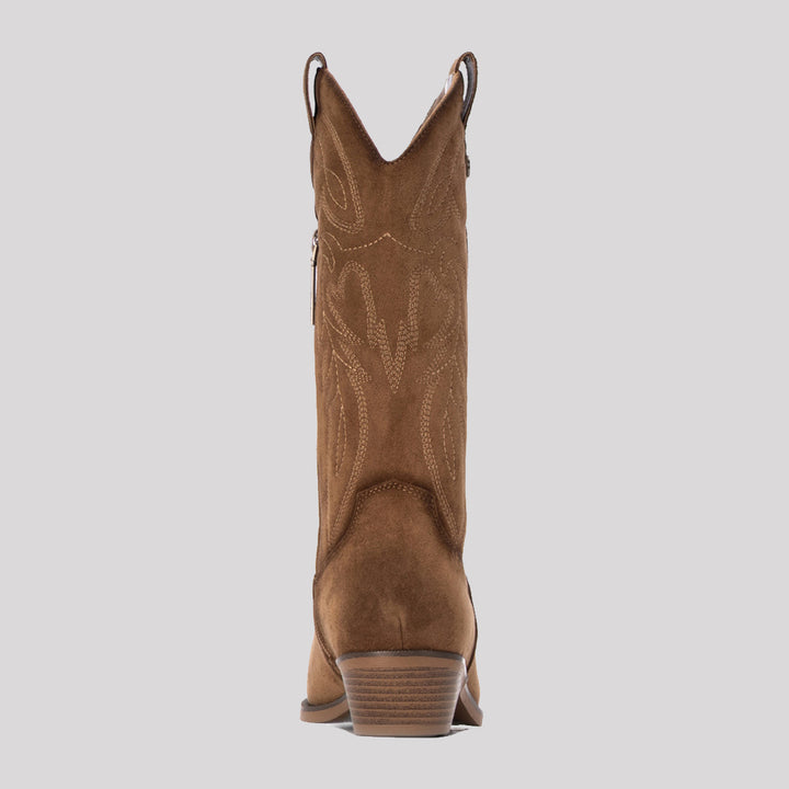 BOTA CAMPERA ANTE BORDADA