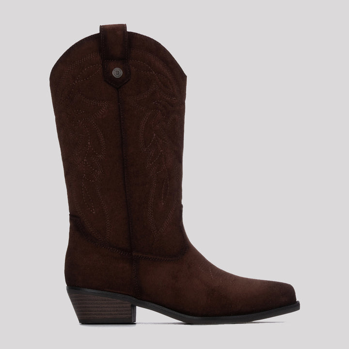 BOTA CAMPERA ANTE BORDADA