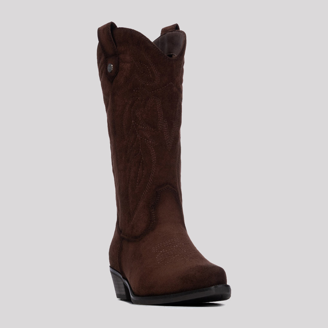 BOTA CAMPERA ANTE BORDADA