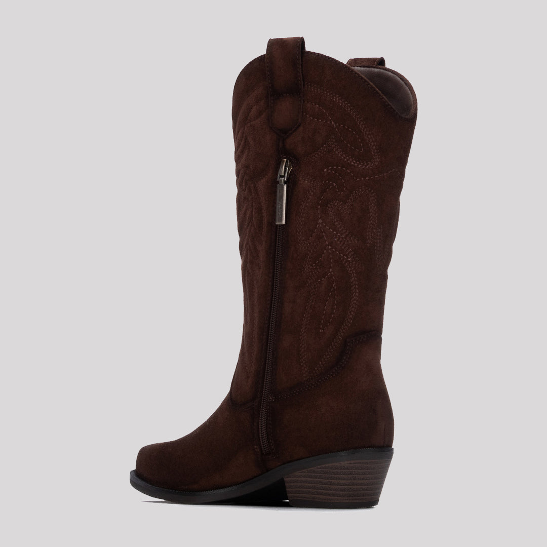 BOTA CAMPERA ANTE BORDADA