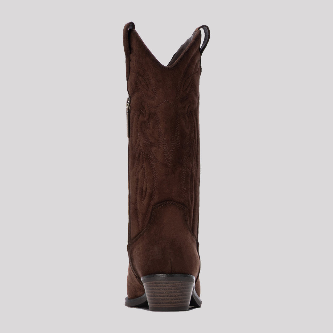 BOTA CAMPERA ANTE BORDADA