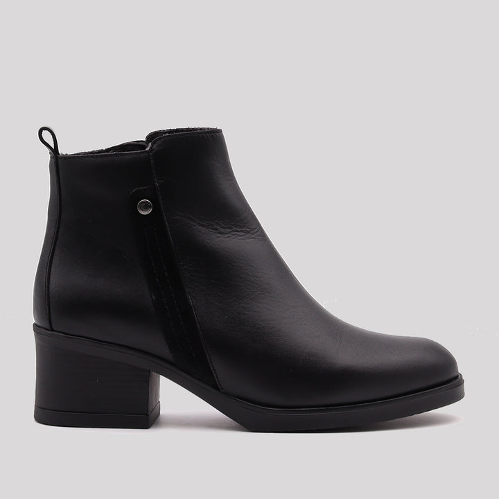 BOTIN PIEL CREMALLERA