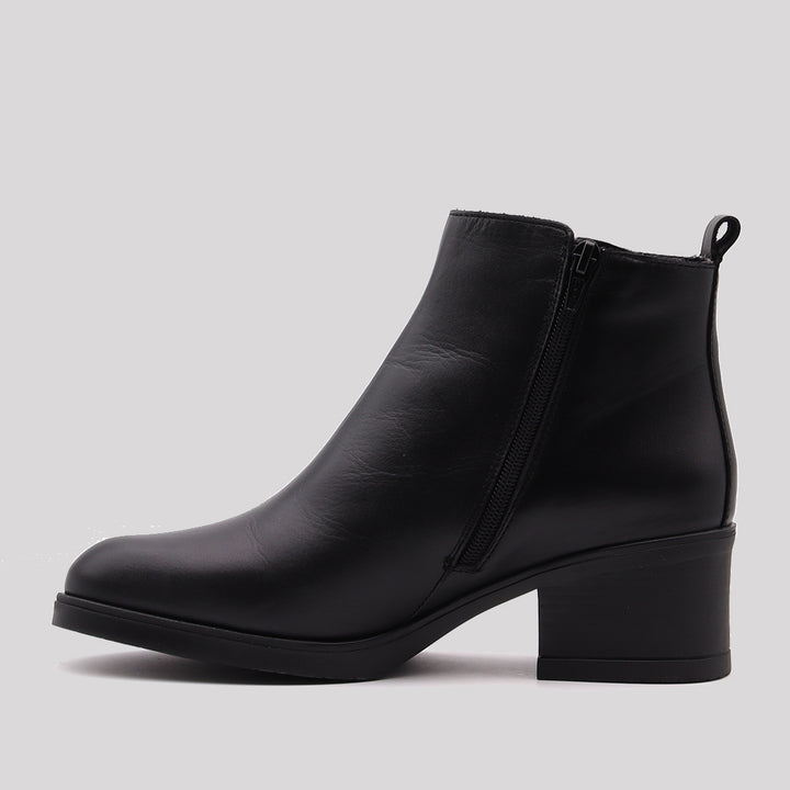 BOTIN PIEL CREMALLERA