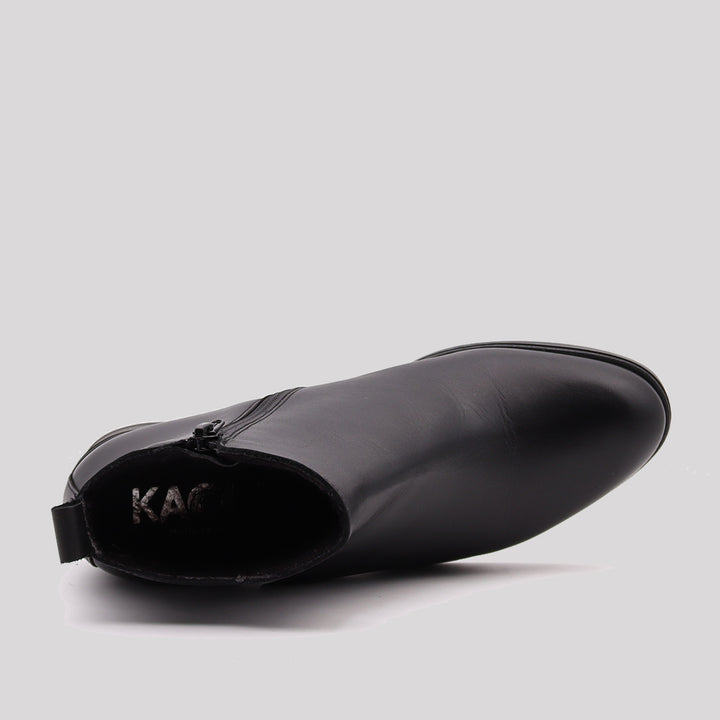 BOTIN PIEL CREMALLERA