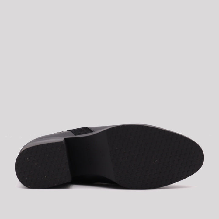 BOTIN PIEL CREMALLERA