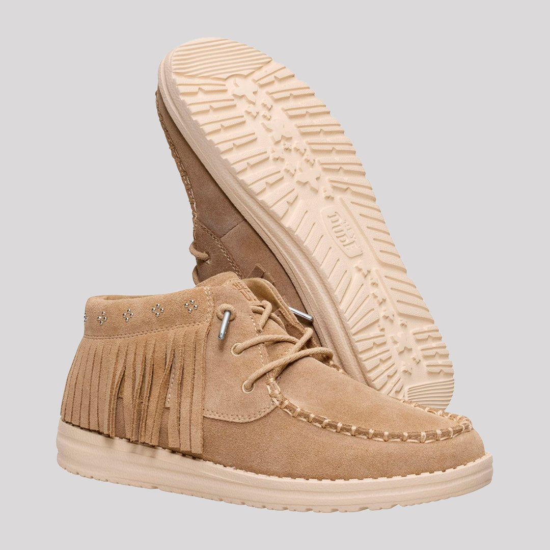 WENDY MID FRINGE COWGIRL SUEDE