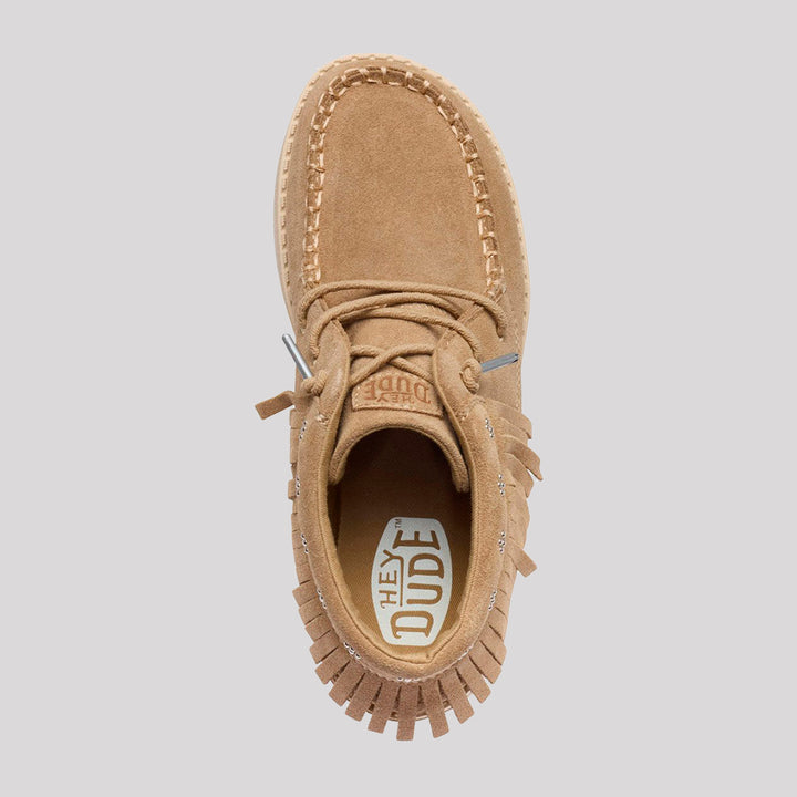 WENDY MID FRINGE COWGIRL SUEDE