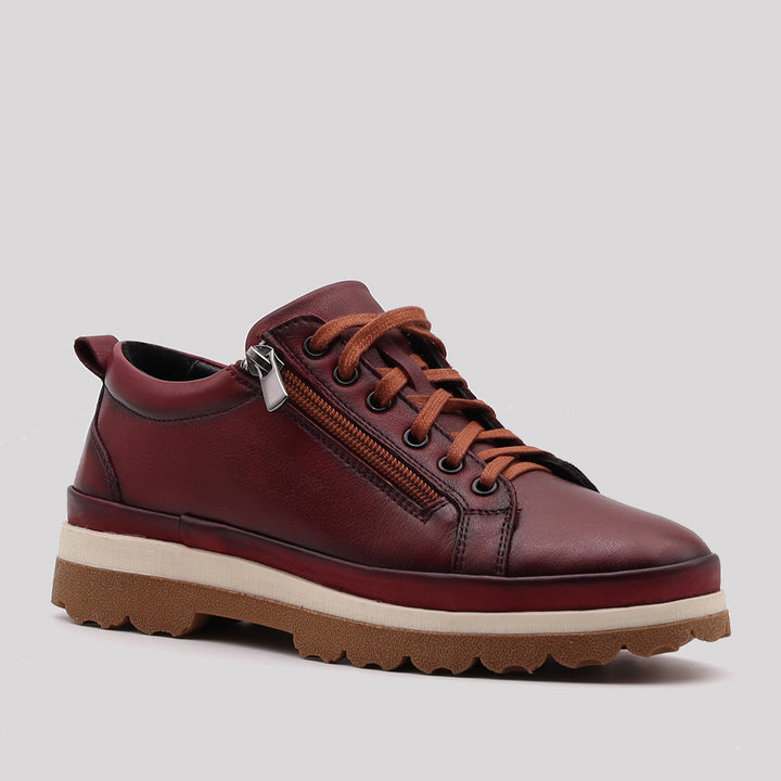 DEPORTIVO PIEL CREMALLERA