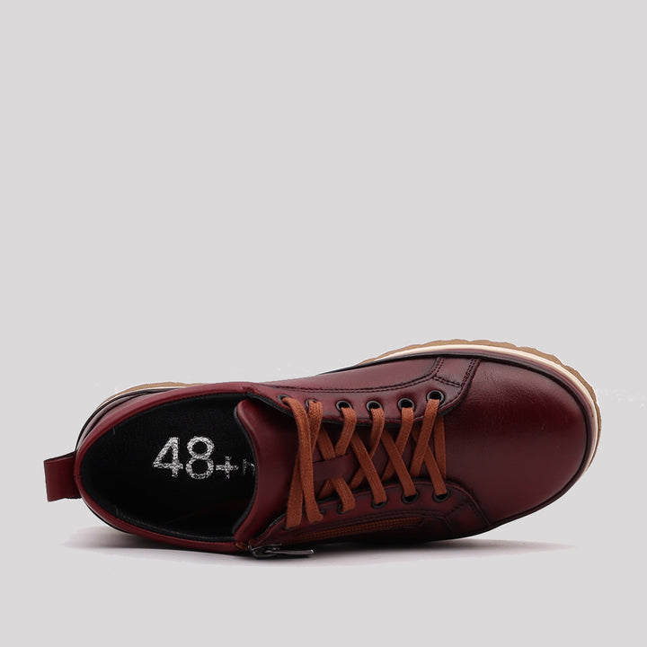 DEPORTIVO PIEL CREMALLERA