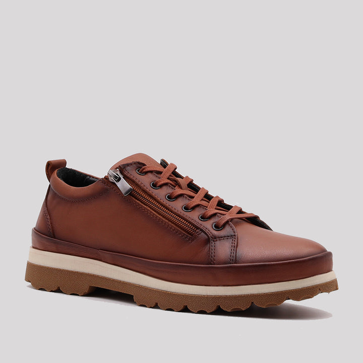 DEPORTIVO PIEL CREMALLERA