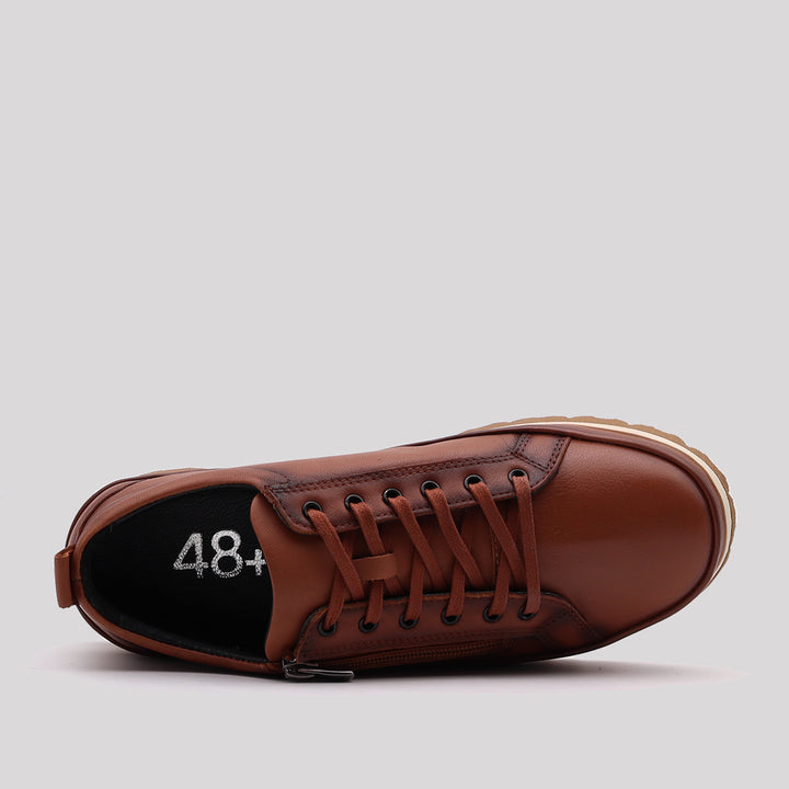 DEPORTIVO PIEL CREMALLERA