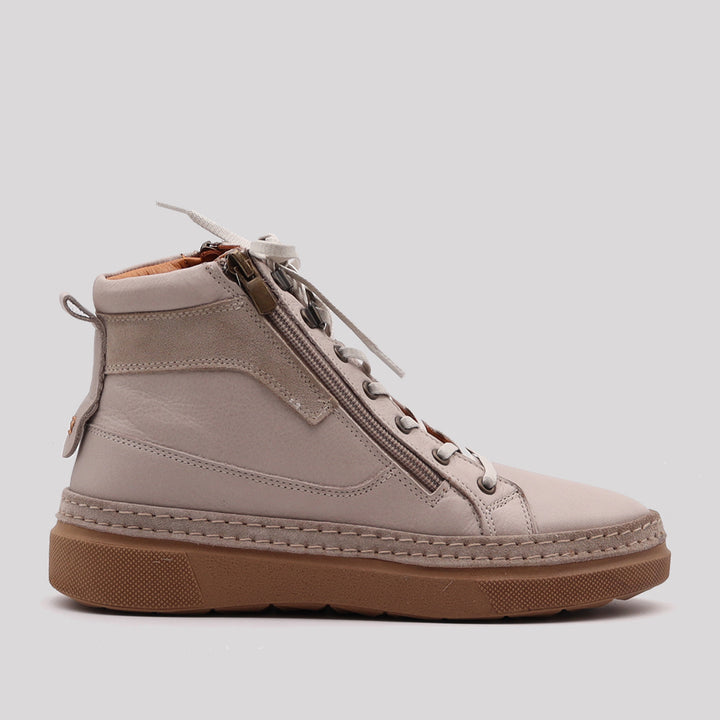 BOTIN PIEL CREMALLERA