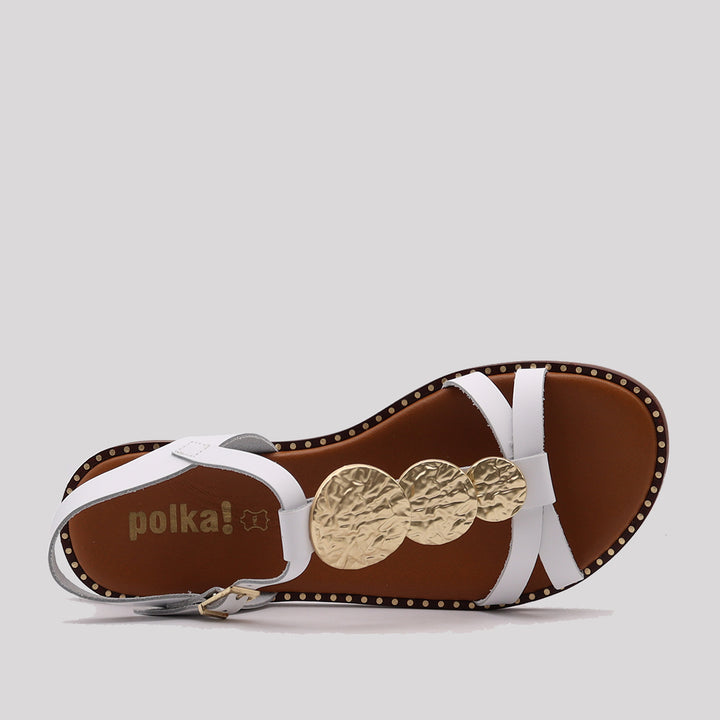 SANDALIA X MONEDAS GRANDES