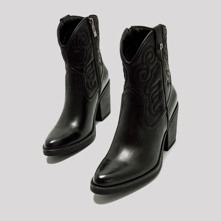 BOTIN BORDADO TACON