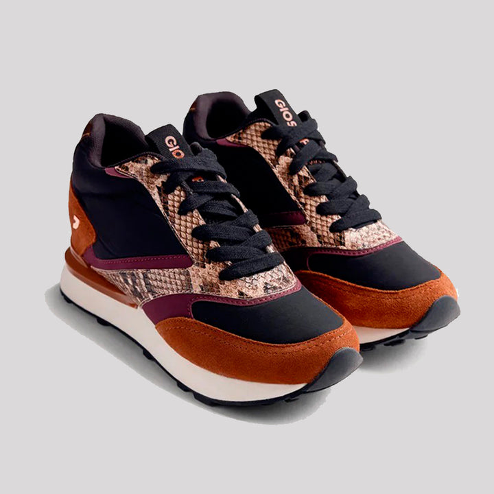 HEMLOCK - ZAPATILLA PIEL CUÑA