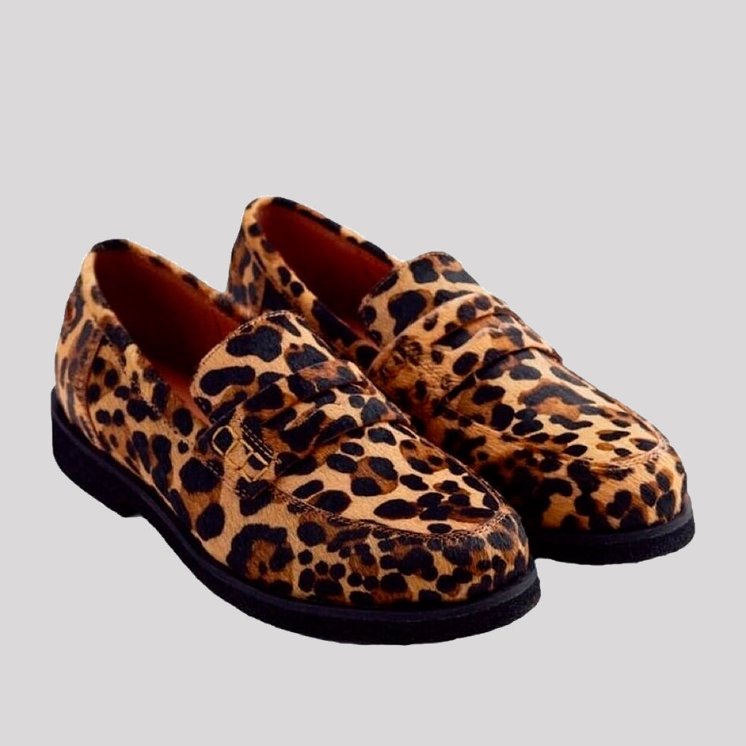 EYOTA - MOCASIN LEOPARDO PLANO