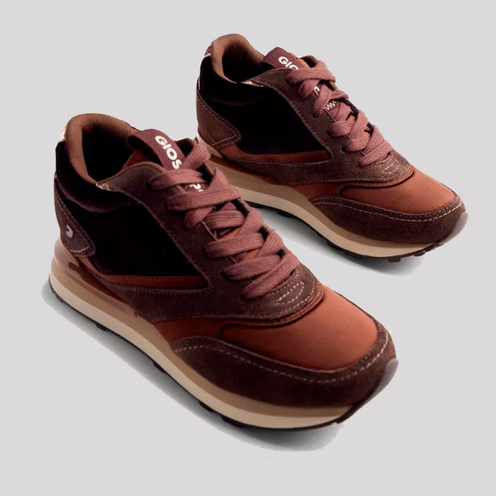 LANDFALL - ZAPATILLA SATINADAS PIEL CUÑA