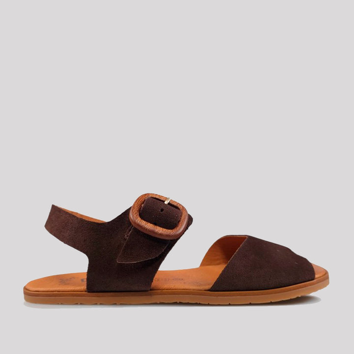 SANDALIA PULSERA HEBILLA MADERA - BAREFOOT