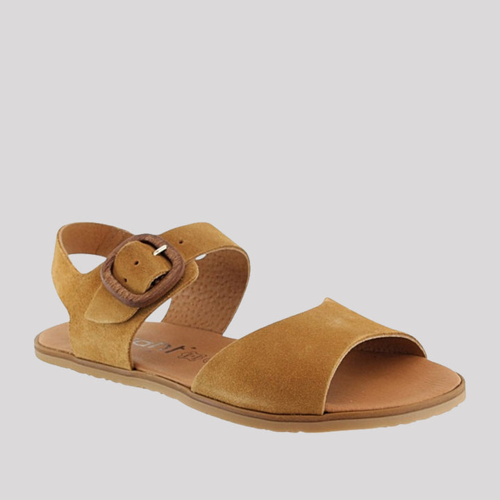SANDALIA PULSERA HEBILLA MADERA - BAREFOOT