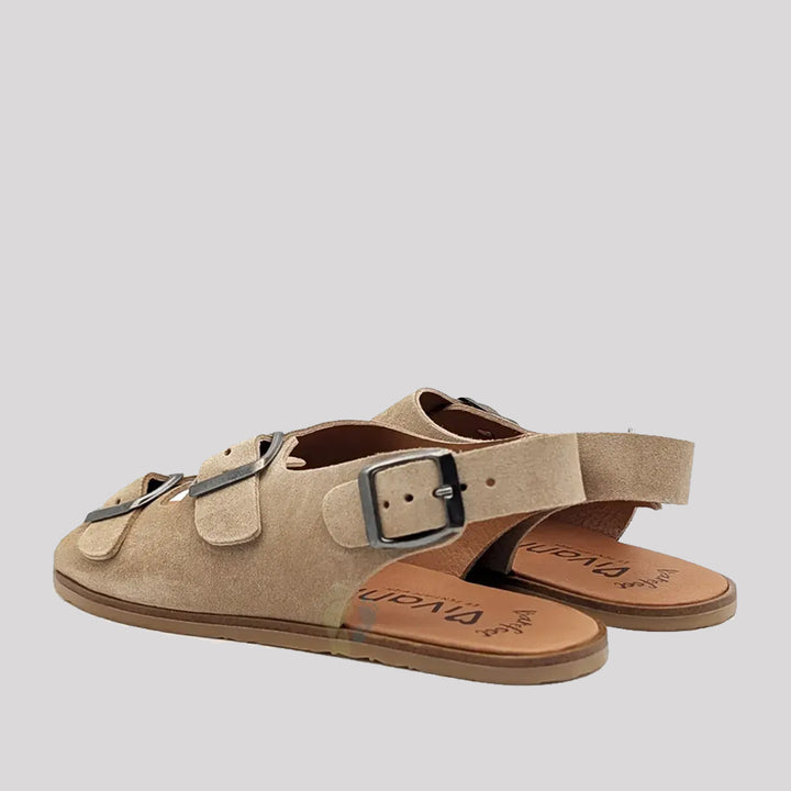 SANDALIA HEBILLAS TIRA TRASERA - BAREFOOT