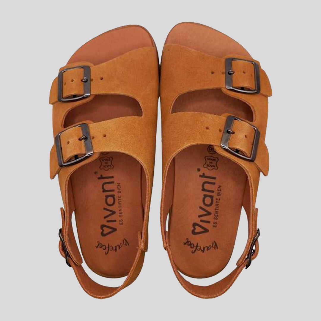SANDALIA HEBILLAS TIRA TRASERA - BAREFOOT