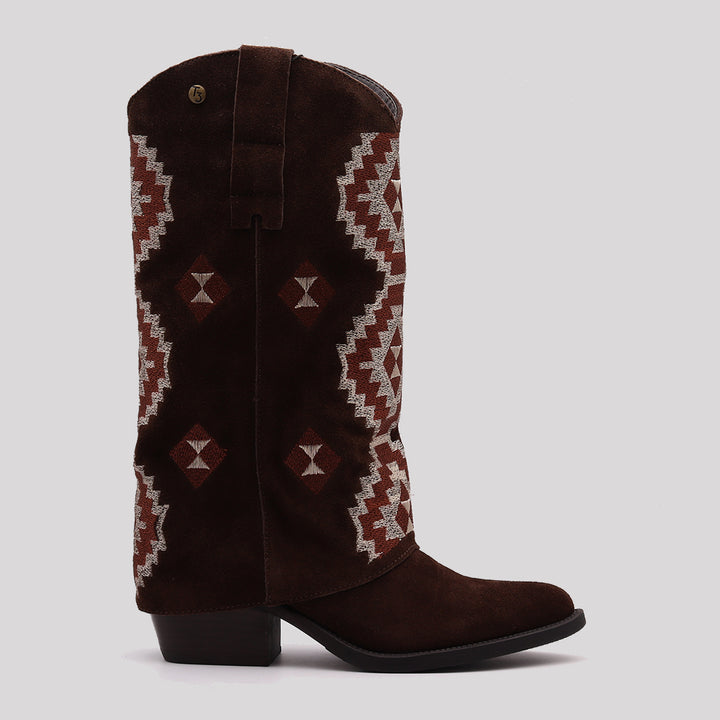 CAMPERA POLAINA BORDADO