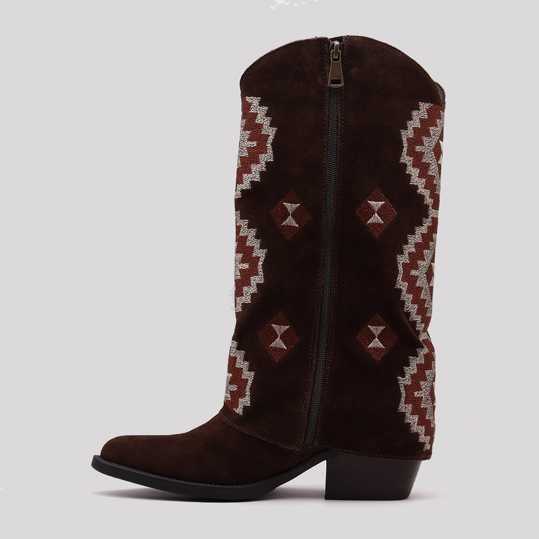 CAMPERA POLAINA BORDADO