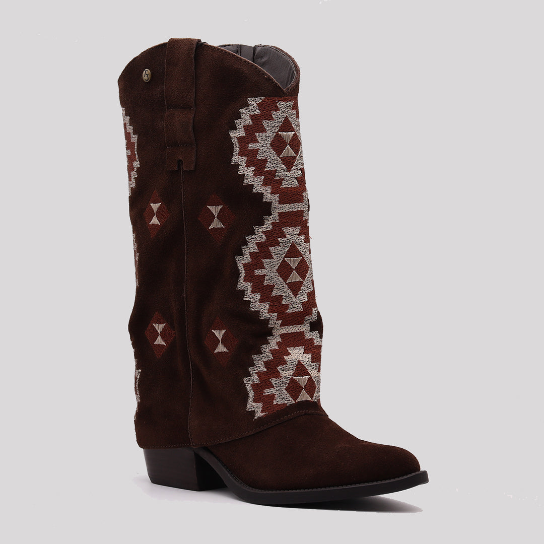 CAMPERA POLAINA BORDADO